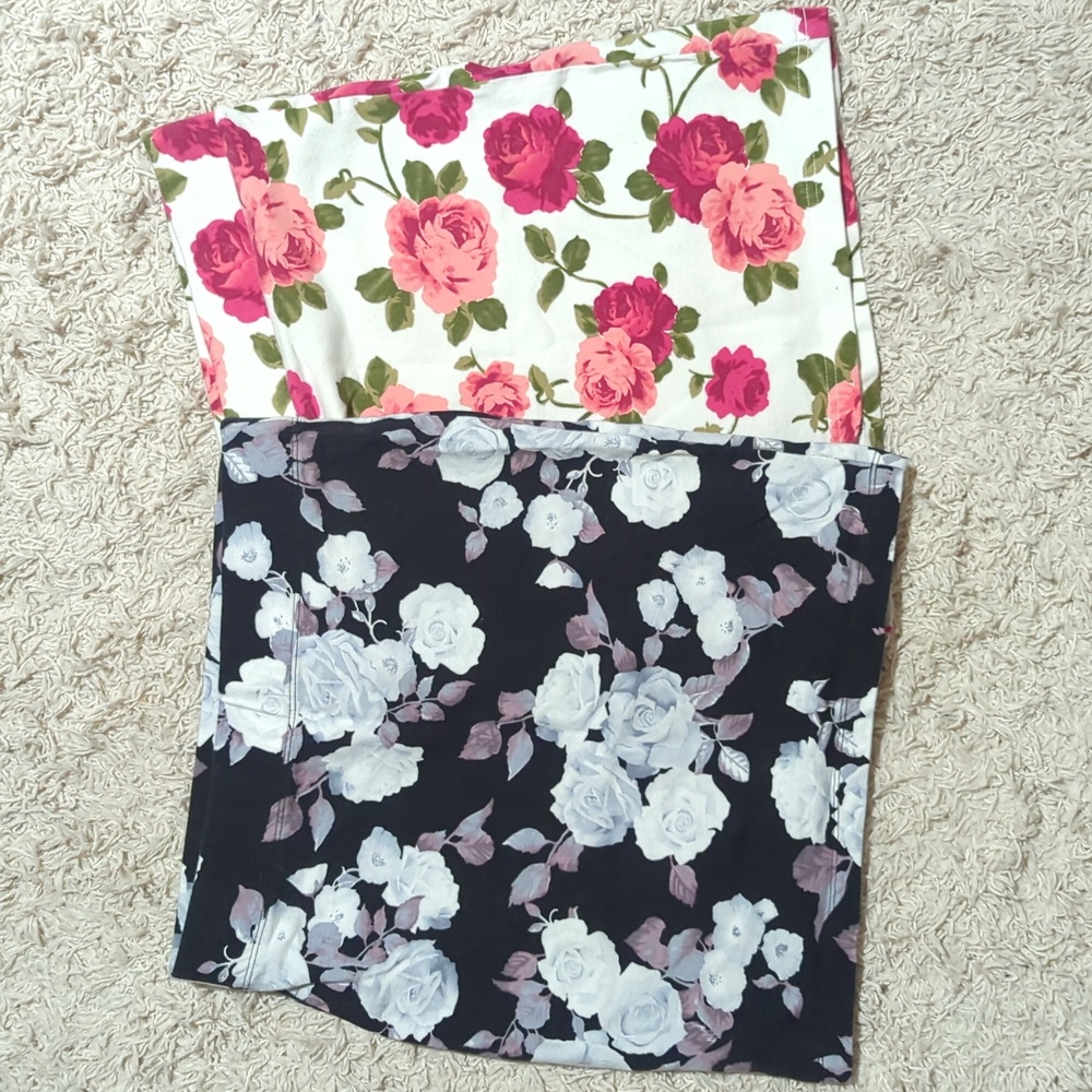 Floral mini skirt bundle
